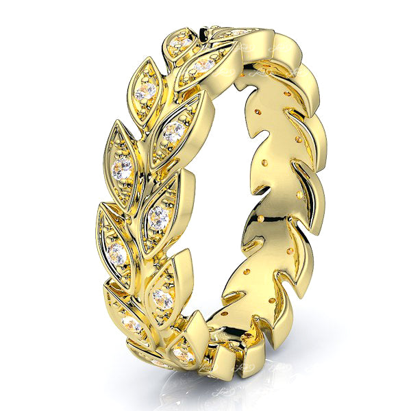 Halcyon Diamond Women Eternity Wedding Band