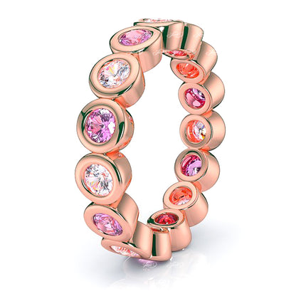 Rose Diamond and Pink Sapphire