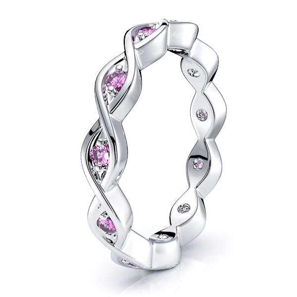 White Pink Sapphire
