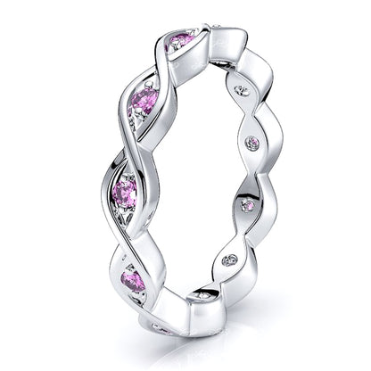 White Pink Sapphire