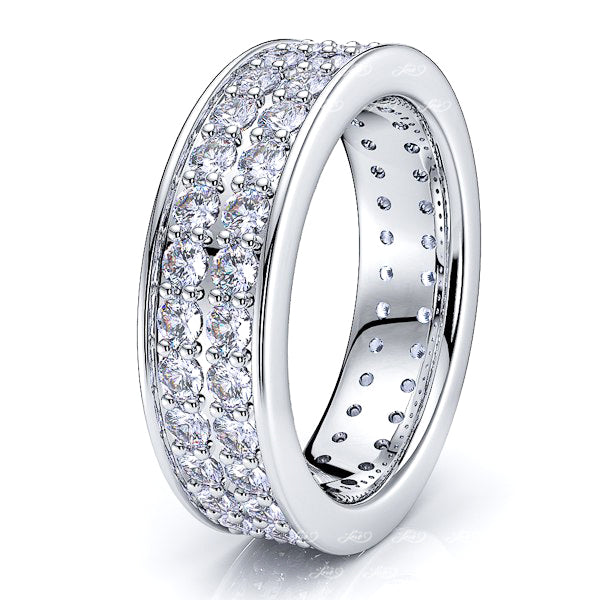 Atalanta Diamond Wowomen Eternity Wedding Band