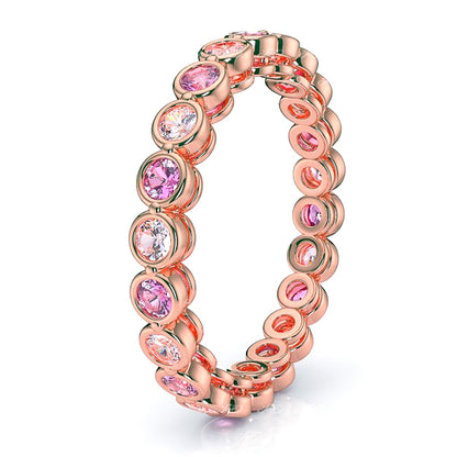 Rose Diamond and Pink Sapphire