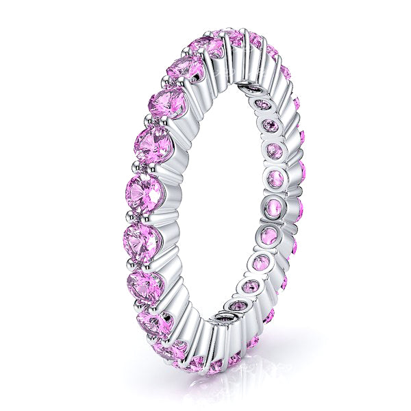 White Pink Sapphire