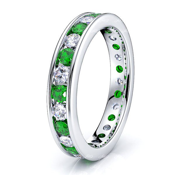 White Diamond and Emerald