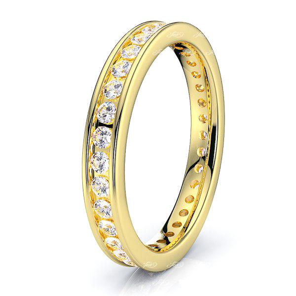 Tara Channel Set Diamond Women Eternity Ring