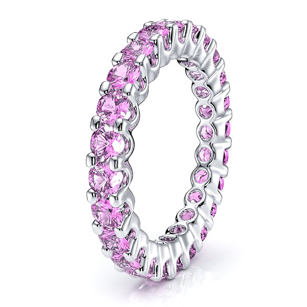 White Pink Sapphire