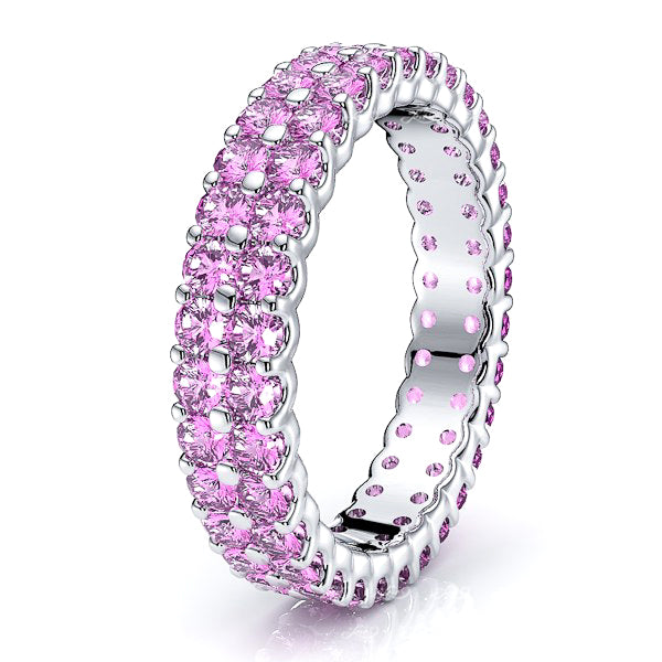 White Pink Sapphire