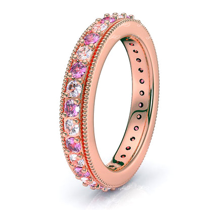 Rose Diamond and Pink Sapphire