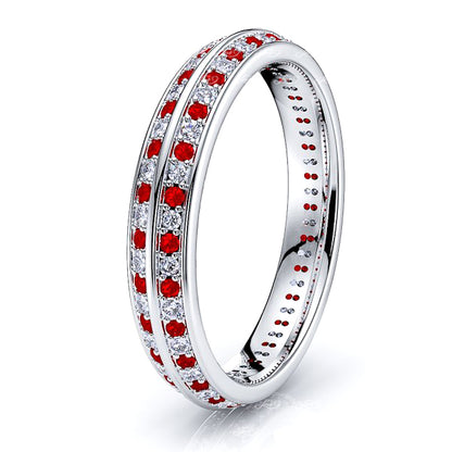 White Diamond and Ruby