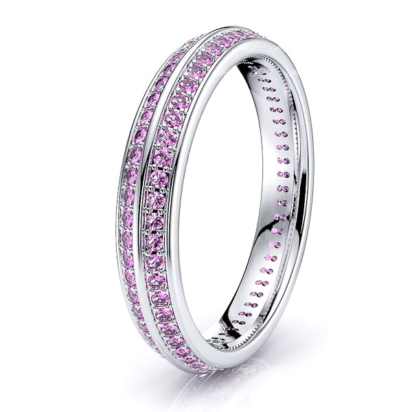 White Pink Sapphire