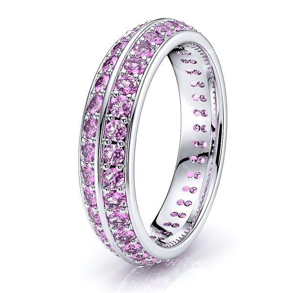 White Pink Sapphire