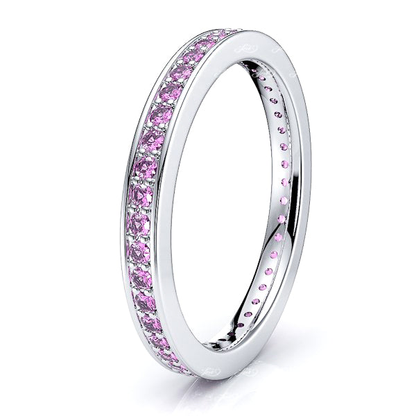 White Pink Sapphire