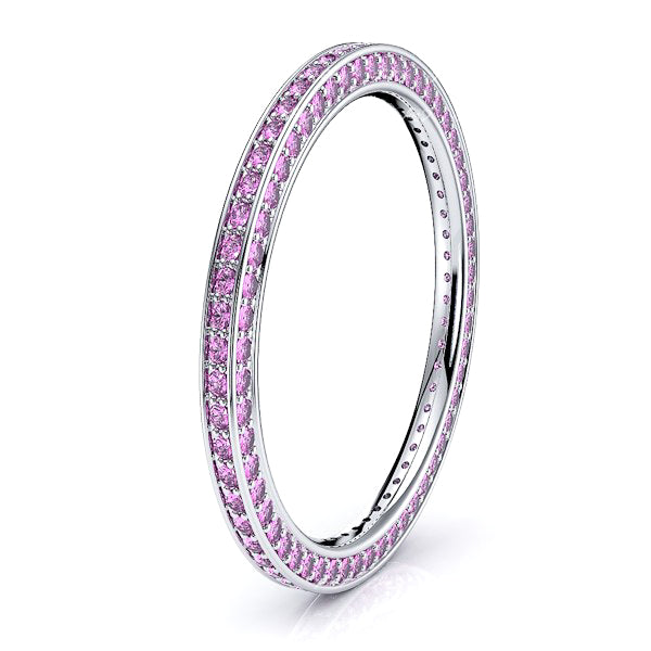 White Pink Sapphire