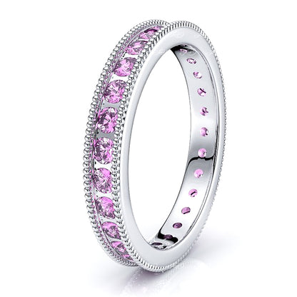 White Pink Sapphire