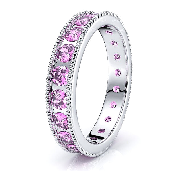 White Pink Sapphire