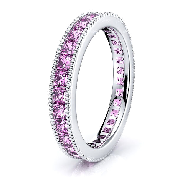 White Pink Sapphire