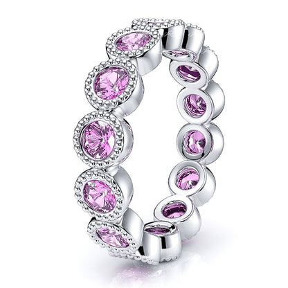 White Pink Sapphire