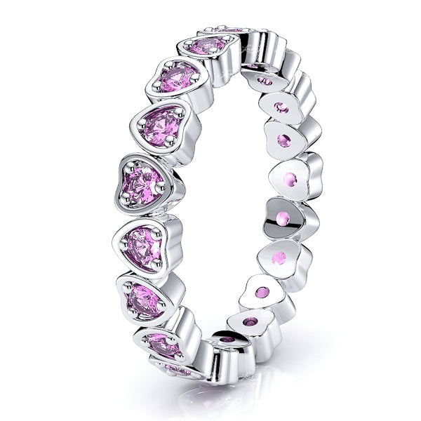 White Pink Sapphire