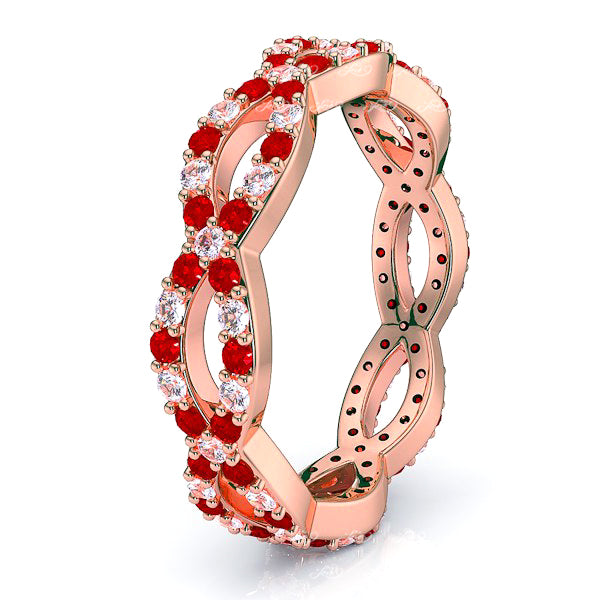 Rose Diamond and Ruby