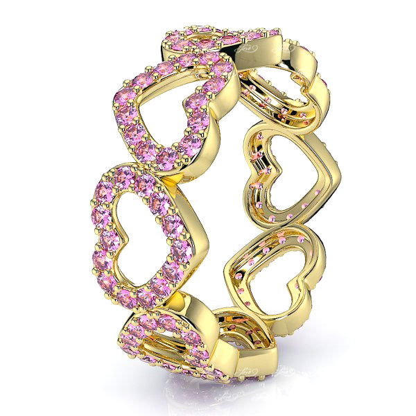 Yellow Pink Sapphire