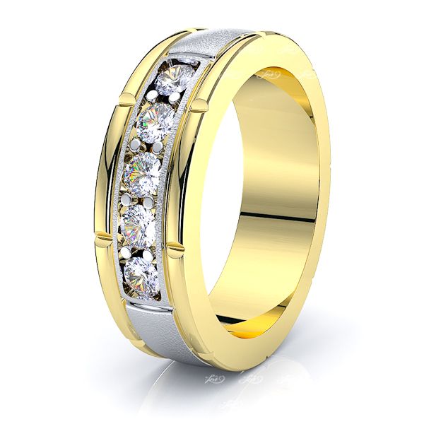 Yellow-White Diamond