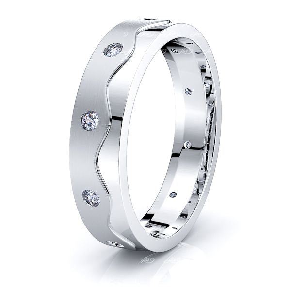 Ava Mens Diamond Wedding Ring