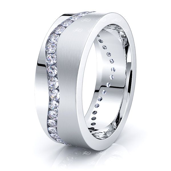 Hadley Mens Diamond Wedding Band