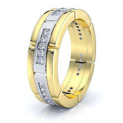 Yellow-White Diamond
