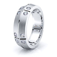 Esme Mens Diamond Wedding Ring