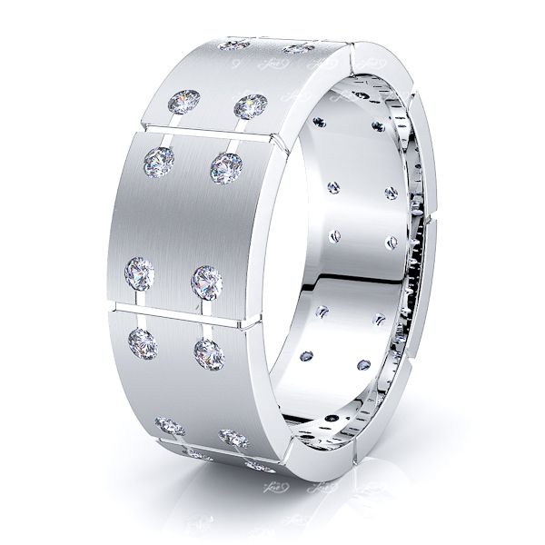 Emily Mens Diamond Wedding Ring