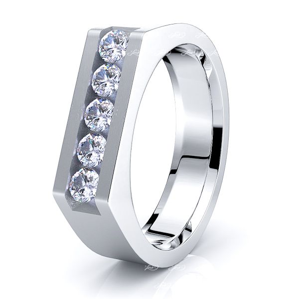 Merida Mens Diamond Wedding Band