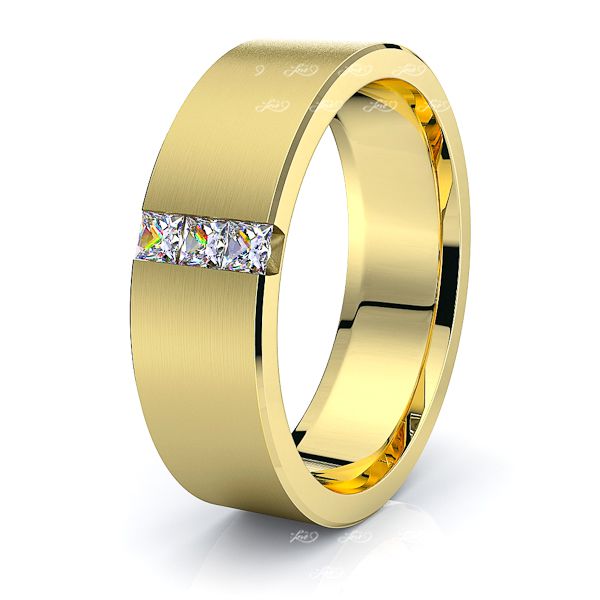 Elsie Mens Diamond Wedding Band