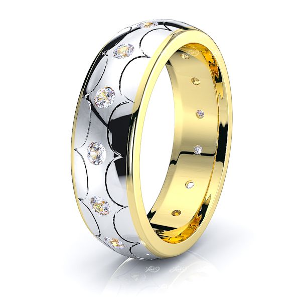 Yellow-White Diamond