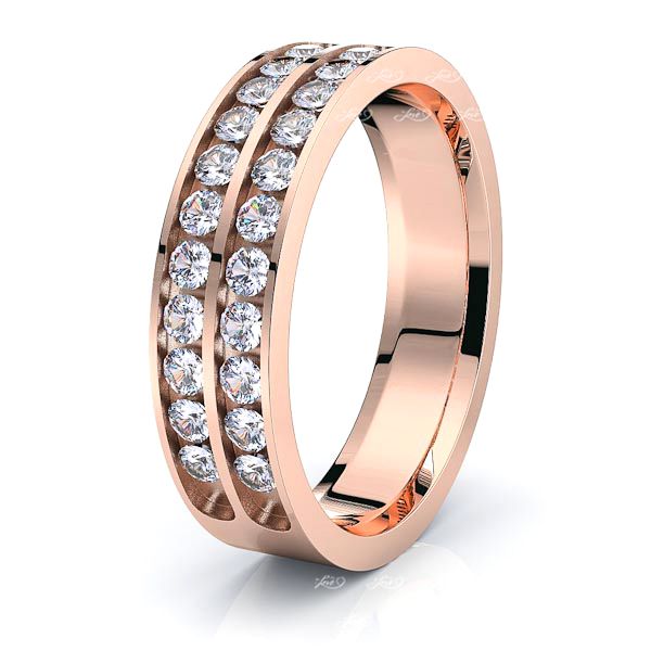 Daphne Mens Diamond Wedding Band