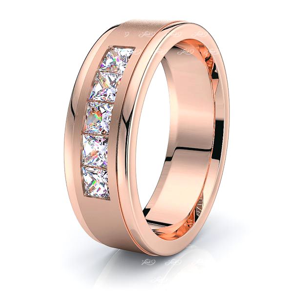 Eliana Mens Diamond Wedding Ring