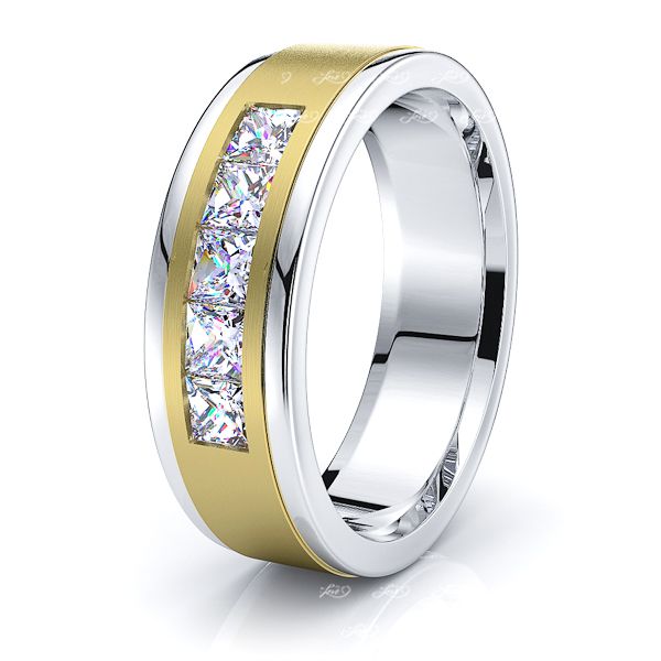 Eliana Mens Diamond Wedding Ring