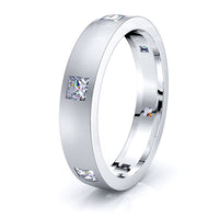 Leah Mens Diamond Wedding Ring