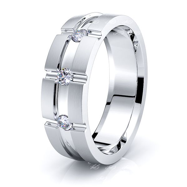 Madelyn Mens Diamond Wedding Ring