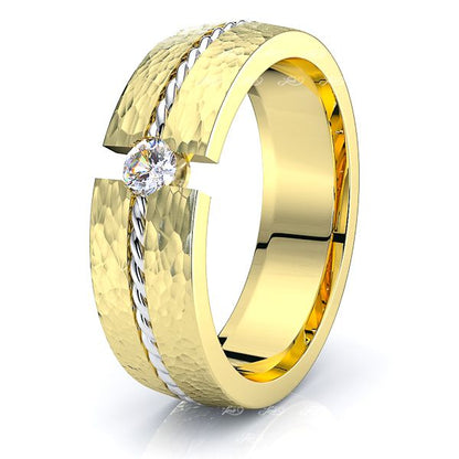 Yellow-White Diamond