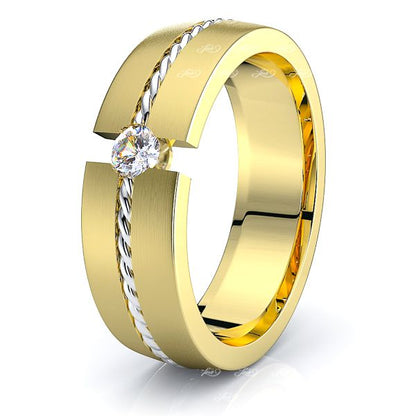 Yellow-White Diamond