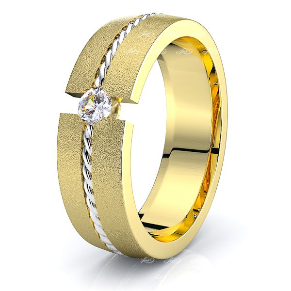 Yellow-White Diamond