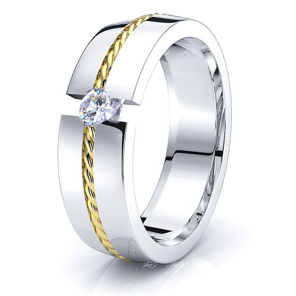 White-Yellow Diamond