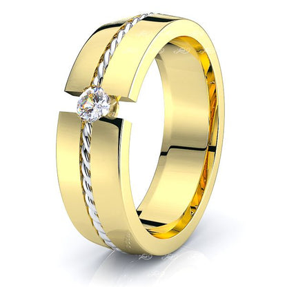 Yellow-White Diamond