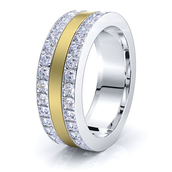 Azalea Mens Diamond Wedding Band