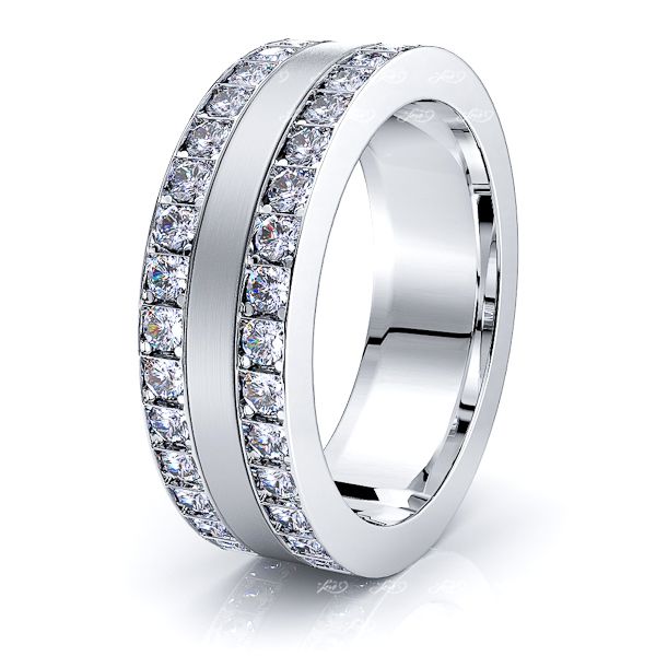 Azalea Mens Diamond Wedding Band