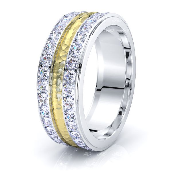 Lucia Mens Diamond Wedding Band