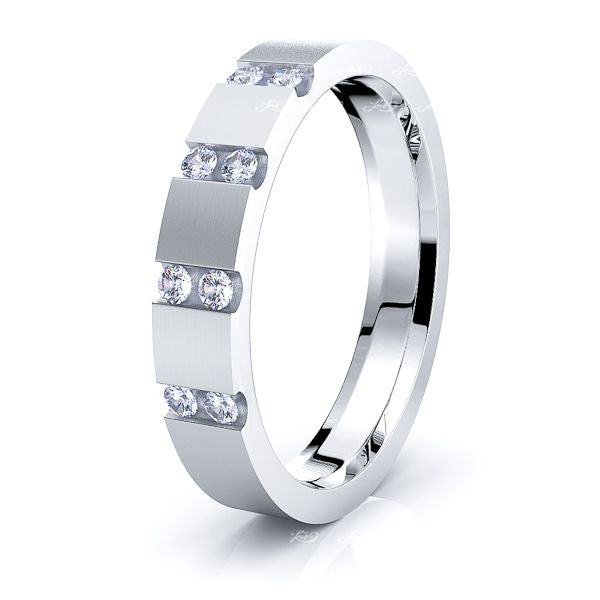 Cecily Mens Diamond Wedding Ring