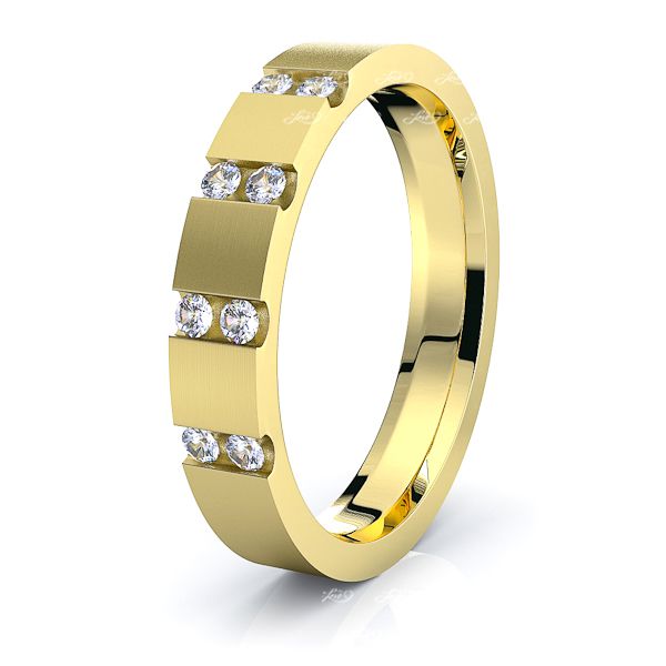 Cecily Mens Diamond Wedding Ring