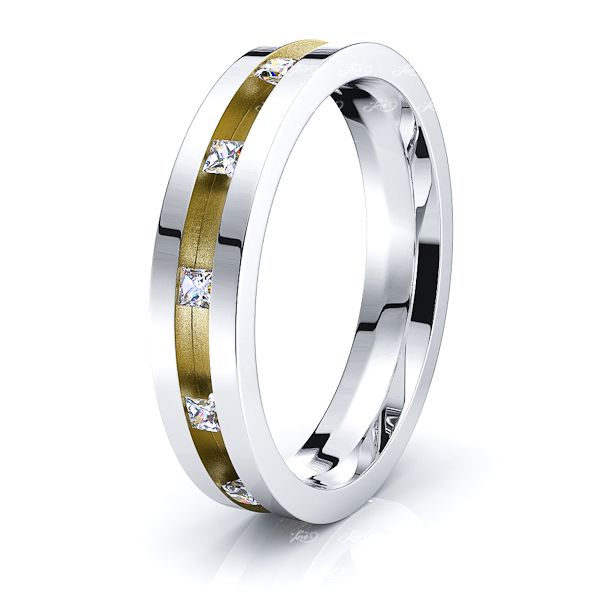 Leila Mens Diamond Wedding Ring