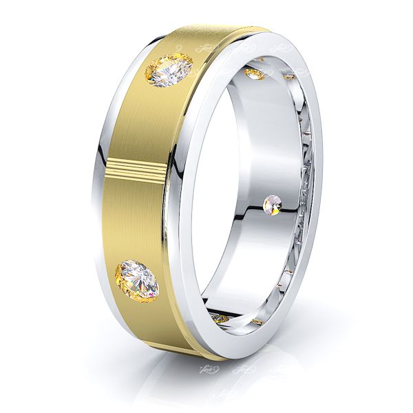 White-Yellow Diamond